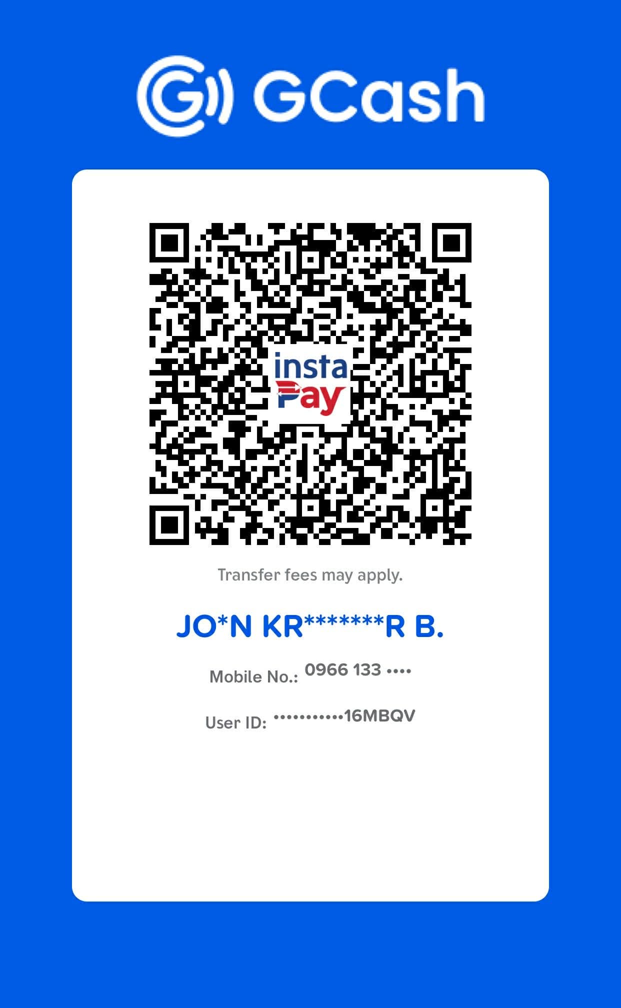 GCash QR code